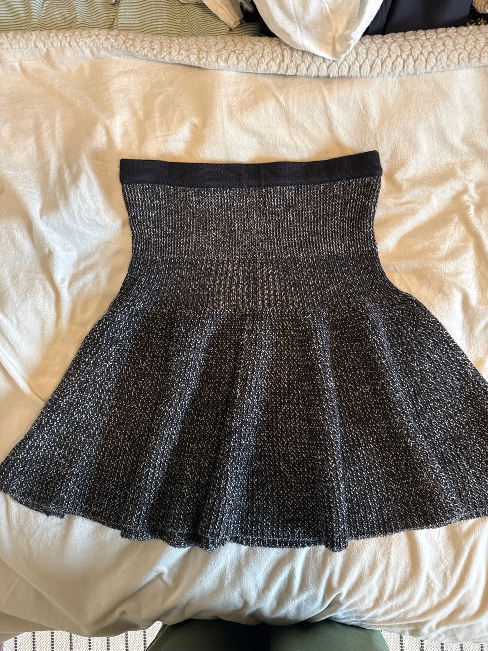 Cynthia Rowley Wool Blend Stretchy Knit Skirt